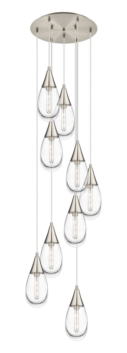 Innovations - 119-450-1P-SN-G450-6CL - LED Pendant - Downtown Urban - Brushed Satin Nickel