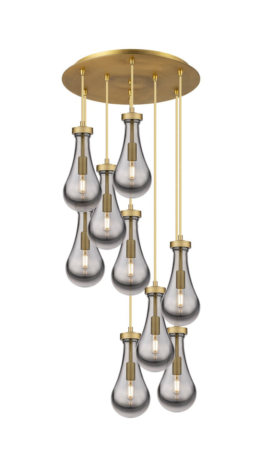 Innovations - 119-451-1P-BB-G451-5SM - LED Pendant - Downtown Urban - Brushed Brass