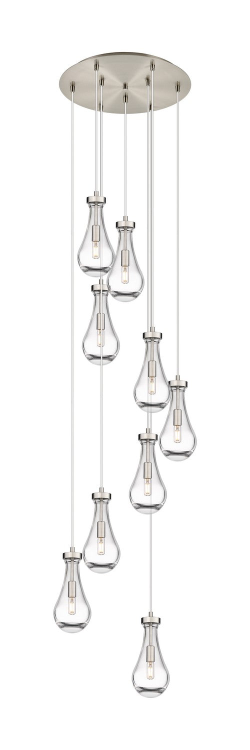 Innovations - 119-451-1P-SN-G451-5CL - LED Pendant - Downtown Urban - Brushed Satin Nickel