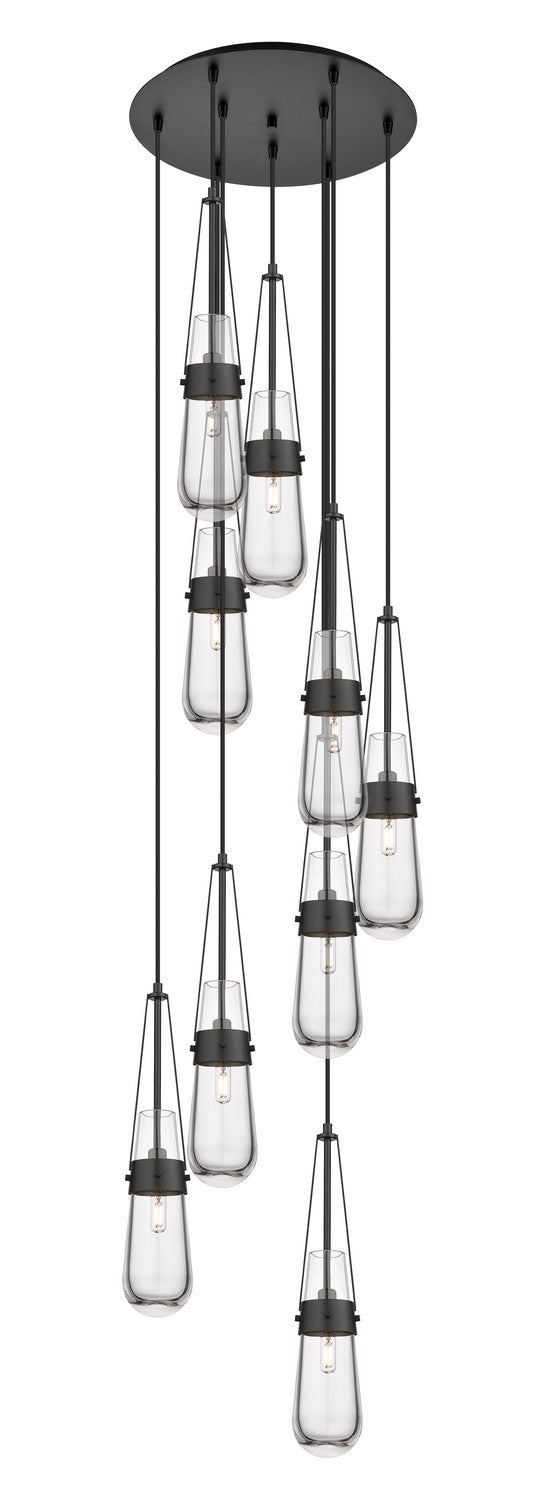 Innovations - 119-452-1P-BK-G452-4CL - LED Pendant - Downtown Urban - Matte Black