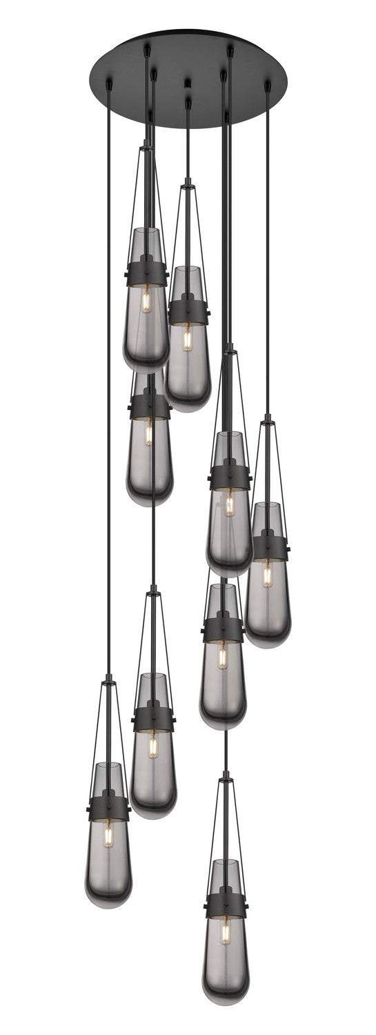 Innovations - 119-452-1P-BK-G452-4SM - LED Pendant - Downtown Urban - Matte Black