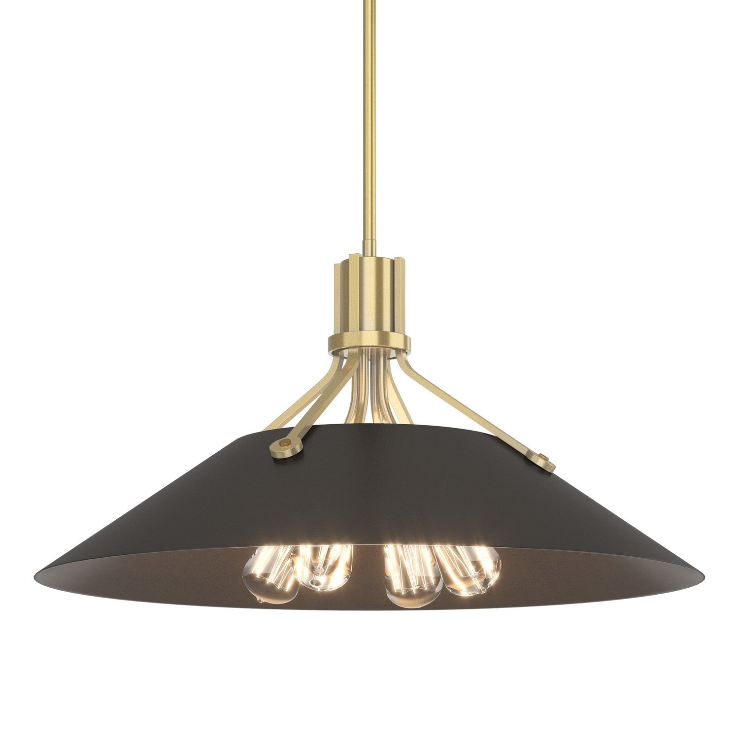 Hubbardton Forge - 136340-SKT-MULT-86-14 - Henry Pendant - Henry - Modern Brass