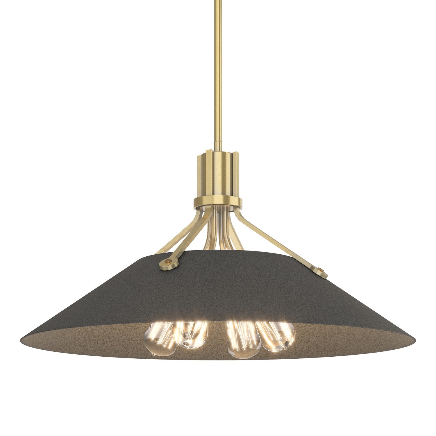 Hubbardton Forge - 136340-SKT-MULT-86-20 - Henry Pendant - Henry - Modern Brass