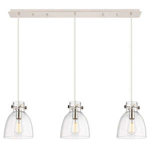 Innovations - 123-410-1PS-PN-G412-8CL - Two Light Linear Pendant - Downtown Urban - Polished Nickel