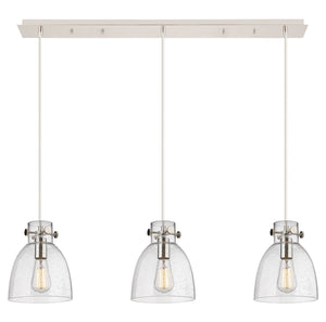 Innovations - 123-410-1PS-PN-G412-8SDY - Five Light Linear Pendant - Downtown Urban - Polished Nickel