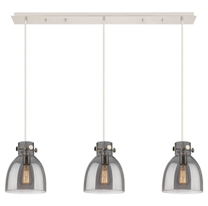 Innovations - 123-410-1PS-PN-G412-8SM - Eight Light Linear Pendant - Downtown Urban - Polished Nickel