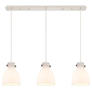 Innovations - 123-410-1PS-PN-G412-8WH - One Light Linear Pendant - Downtown Urban - Polished Nickel