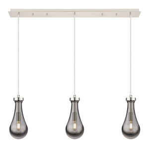 Innovations - 123-451-1P-PN-G451-5SM - LED Linear Pendant - Downtown Urban - Polished Nickel