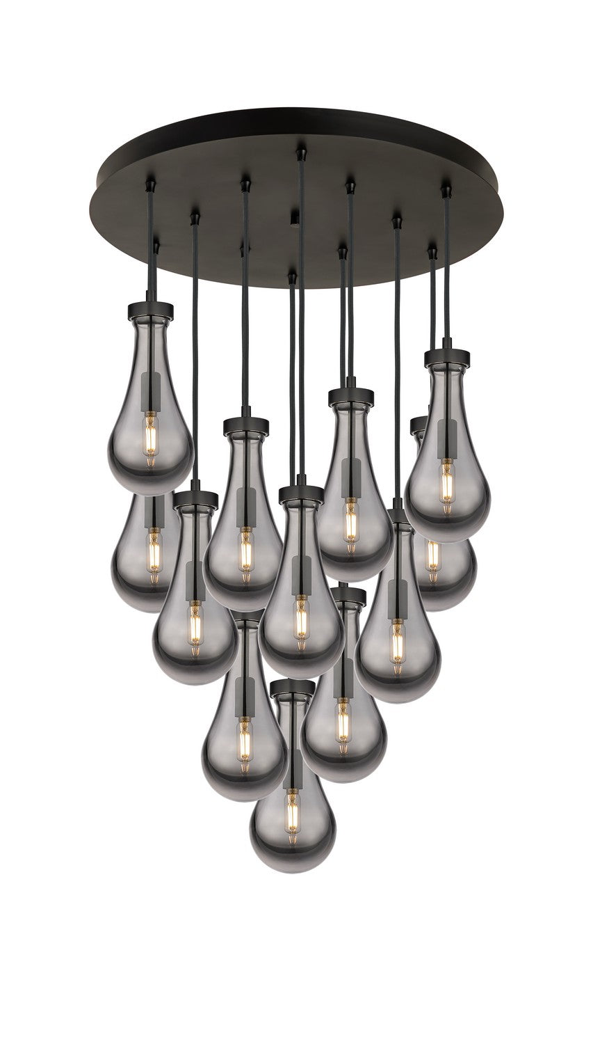 Innovations - 126-451-1P-BK-G451-5SM - LED Pendant - Downtown Urban - Matte Black