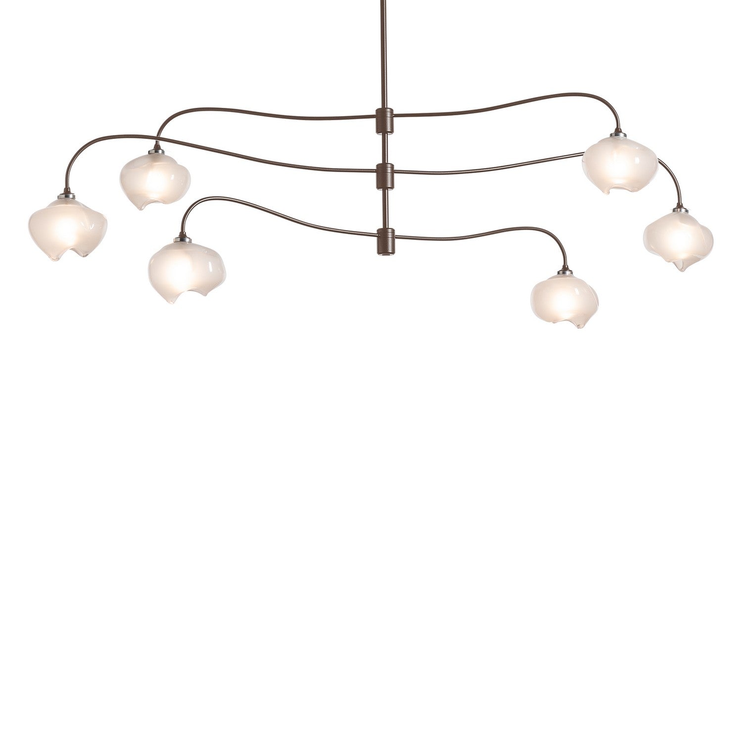 Hubbardton Forge - 136357-SKT-MULT-05-FD0710 - Six Light Pendant - Ume - Bronze