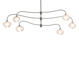 Hubbardton Forge - 136357-SKT-MULT-20-FD0710 - Six Light Pendant - Ume - Natural Iron