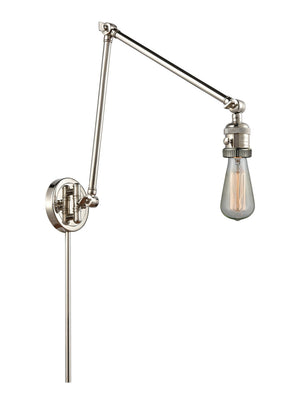 Innovations - 238-PN - One Light Swing Arm Lamp - Franklin Restoration - Polished Nickel