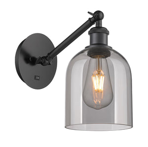 Innovations - 317-1W-BK-G558-6SM - One Light Wall Sconce - Ballston - Matte Black