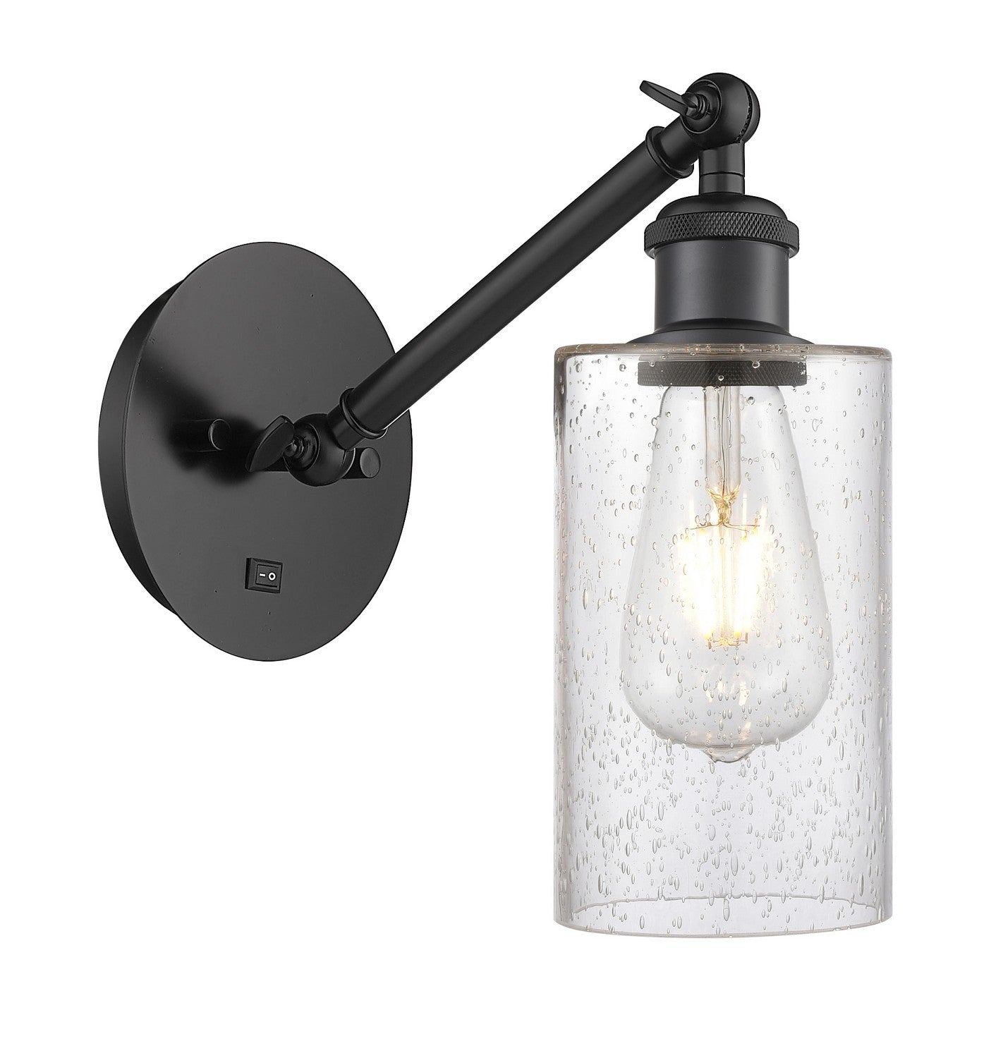 Innovations - 317-1W-BK-G804 - One Light Wall Sconce - Ballston - Matte Black