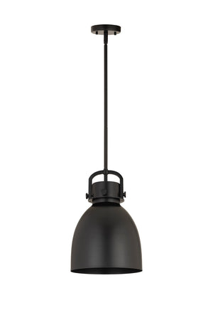 Innovations - 410-1SM-BK-M412-10BK - One Light Pendant - Downtown Urban - Matte Black