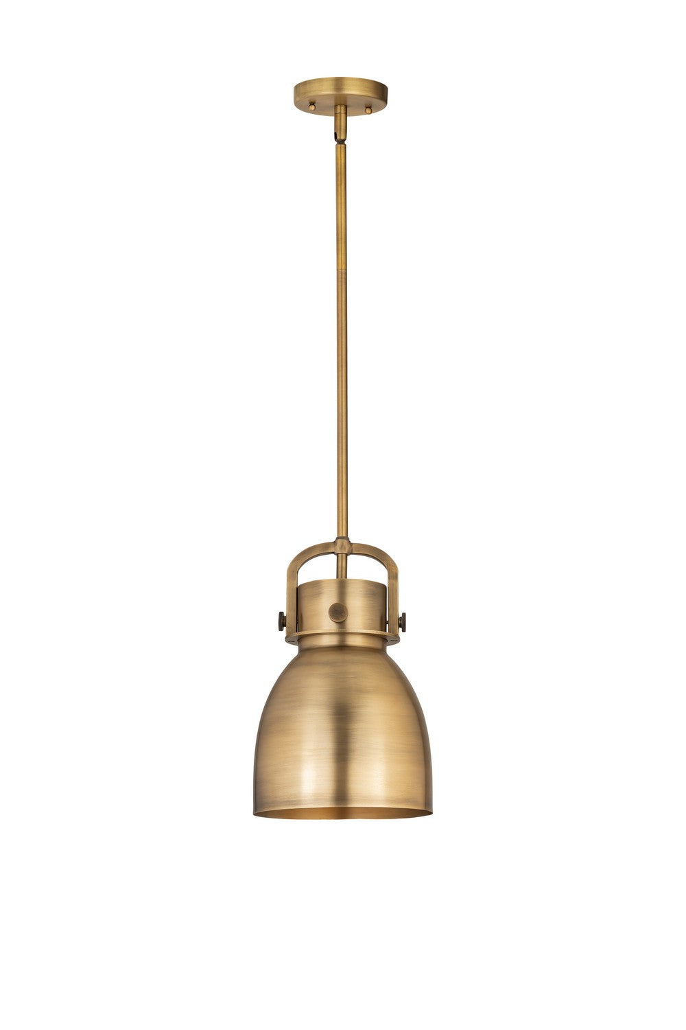 Innovations - 410-1SS-BB-M412-8BB - One Light Pendant - Downtown Urban - Brushed Brass