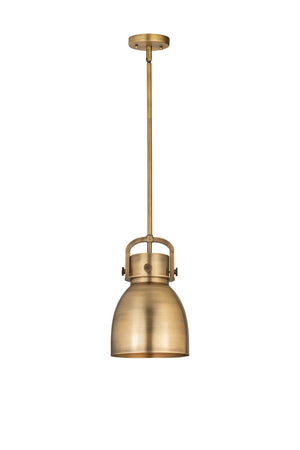 Innovations - 410-1SS-BB-M412-8BB - One Light Pendant - Downtown Urban - Brushed Brass