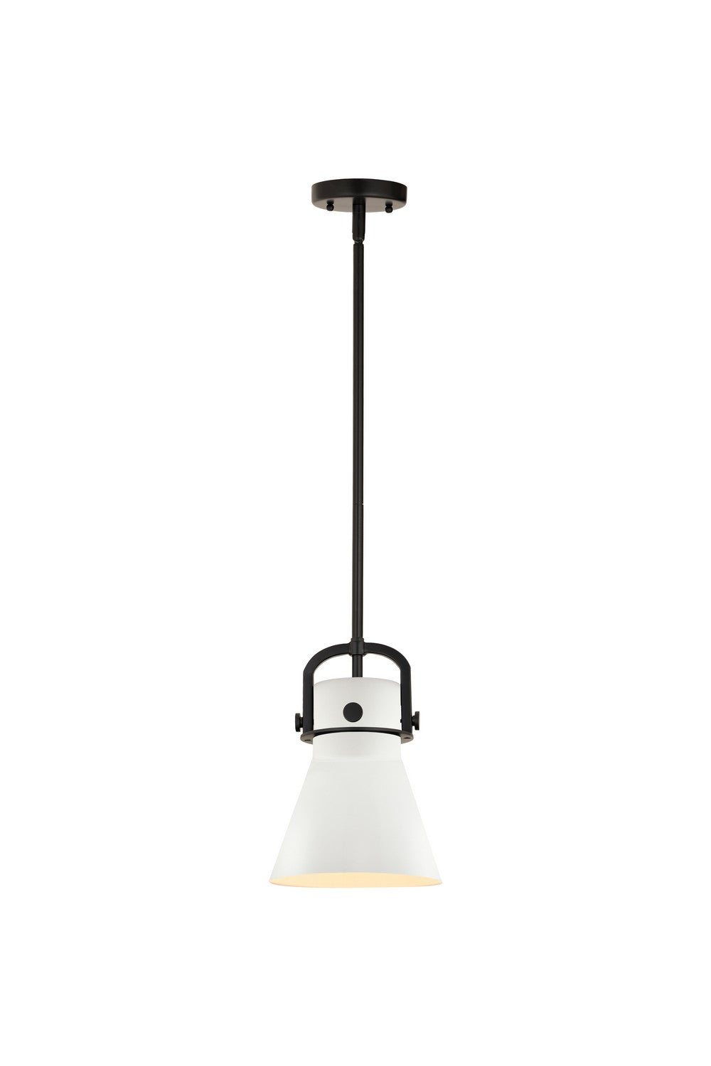 Innovations - 410-1SS-BK-M411-8W - One Light Pendant - Downtown Urban - Matte Black