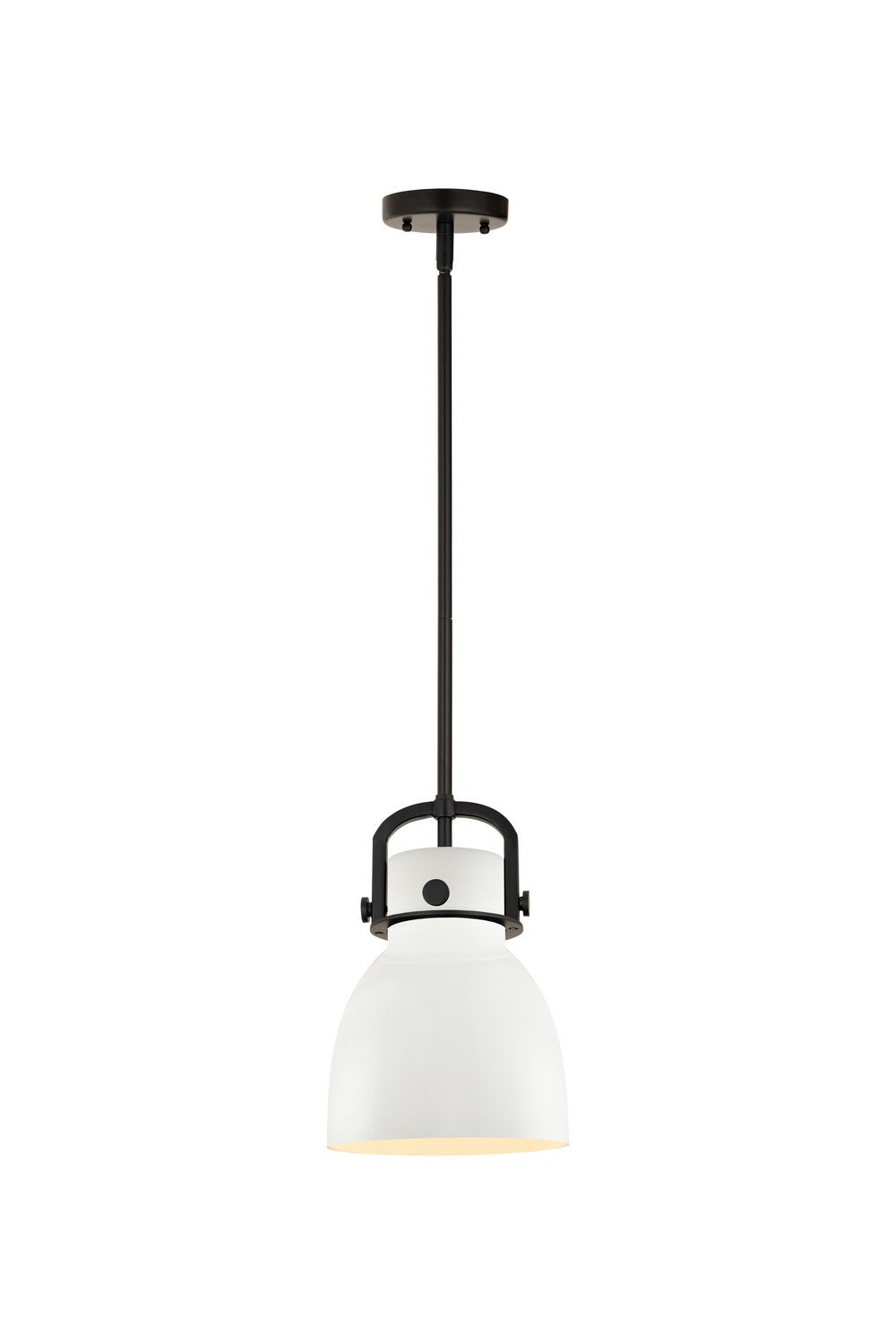 Innovations - 410-1SS-BK-M412-8W - One Light Pendant - Downtown Urban - Matte Black