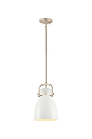 Innovations - 410-1SS-SN-M412-8W - One Light Pendant - Downtown Urban - Satin Nickel