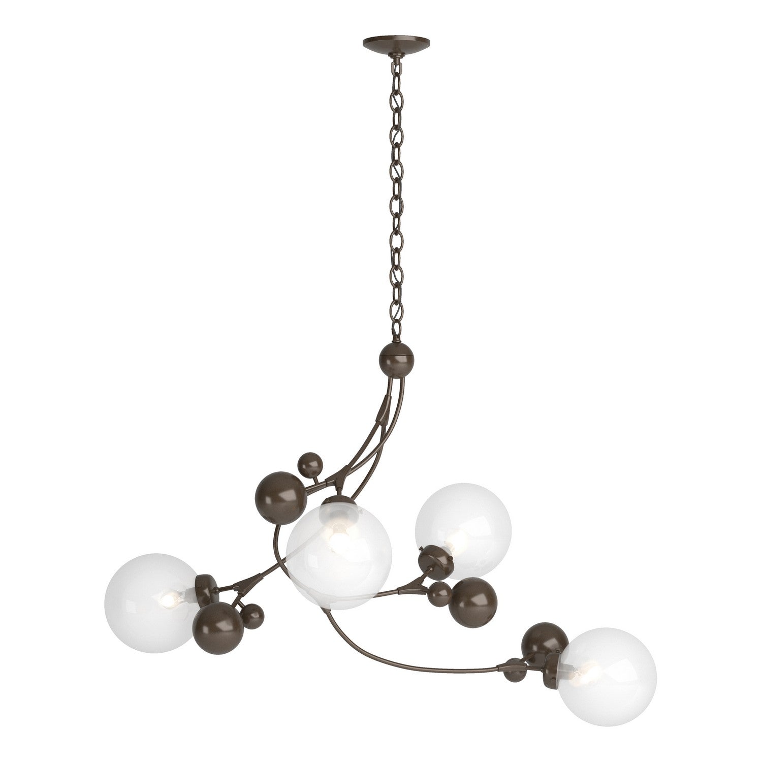 Hubbardton Forge - 136420-SKT-05-WF0639 - Sprig Pendant - Sprig - Bronze