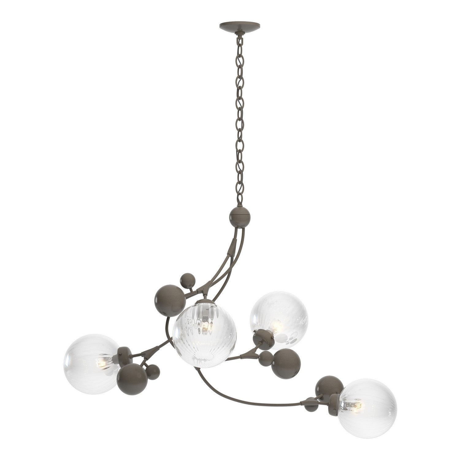 Hubbardton Forge - 136420-SKT-07-LL0639 - Sprig Pendant - Sprig - Dark Smoke