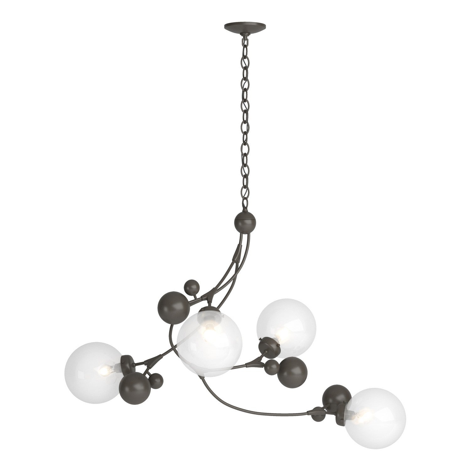 Hubbardton Forge - 136420-SKT-07-WF0639 - Sprig Pendant - Sprig - Dark Smoke