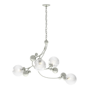 Hubbardton Forge - 136420-SKT-85-LL0639 - Four Light Pendant - Sprig - Sterling