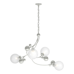 Hubbardton Forge - 136420-SKT-85-WF0639 - Four Light Pendant - Sprig - Sterling
