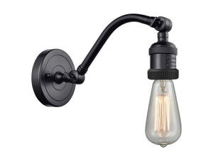 Innovations - 515-1W-BK - One Light Wall Sconce - Franklin Restoration - Matte Black