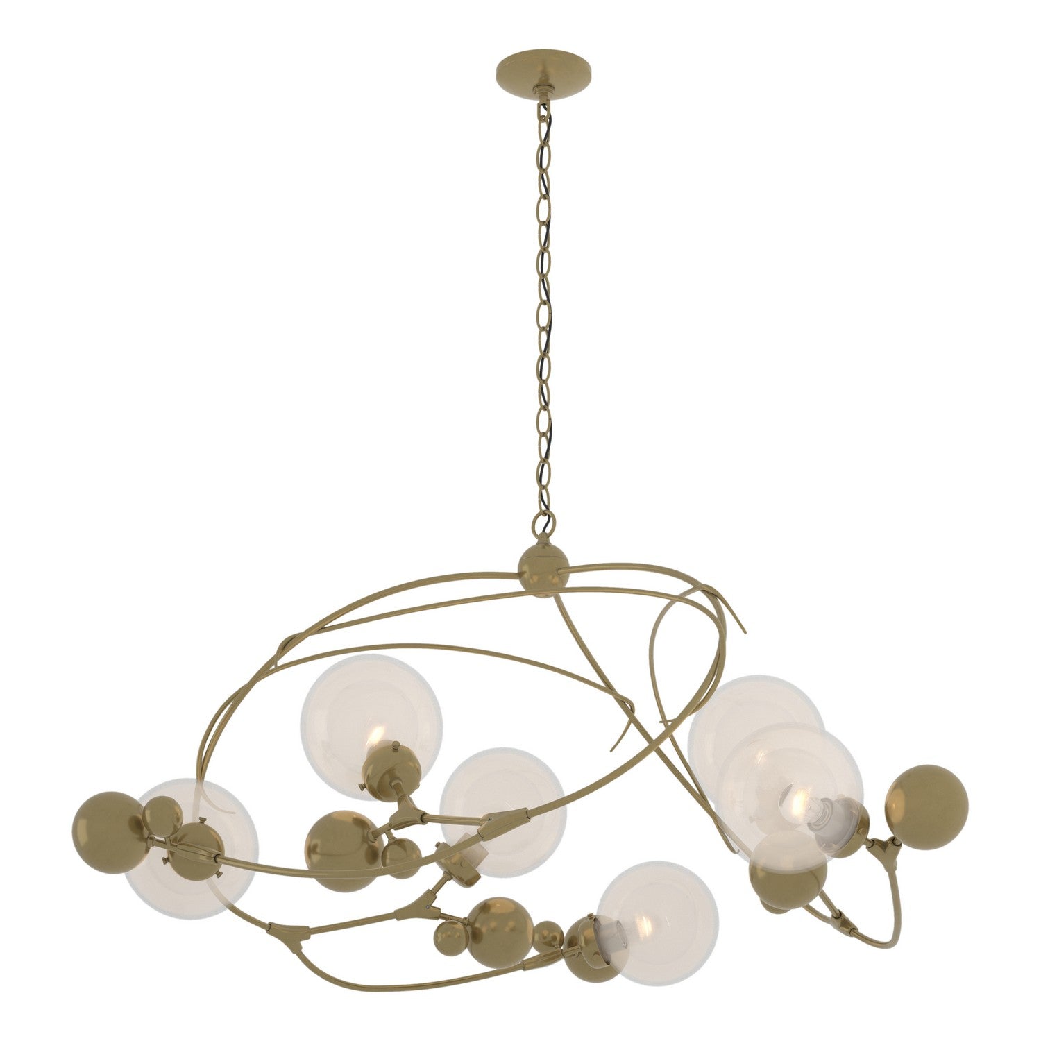 Hubbardton Forge - 136421-SKT-89-WF0639 - Sprig Circular Pendant - Sprig - Ink