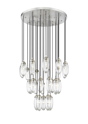 Z-Lite - 651P-27R-BN - 27 Light Chandelier - Arden - Brushed Nickel