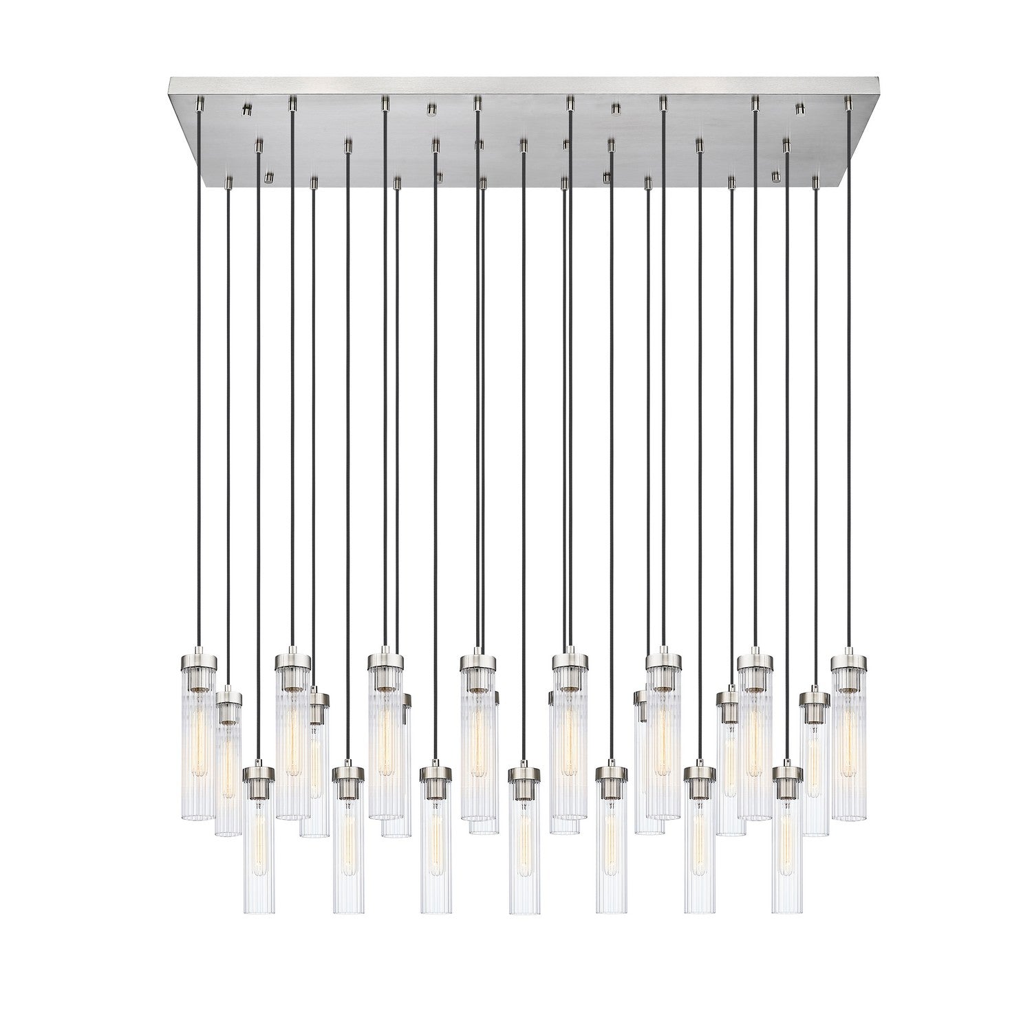 Z-Lite - 740P-23L-BN - 23 Light Linear Chandelier - Beau - Brushed Nickel