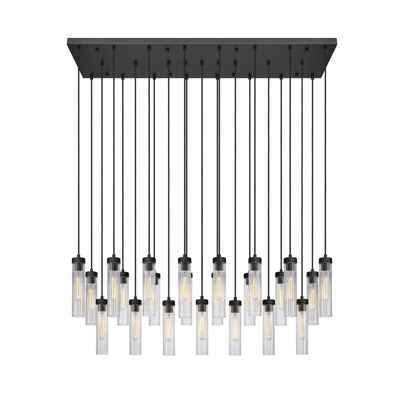 Z-Lite - 740P-23L-MB - 23 Light Linear Chandelier - Beau - Matte Black