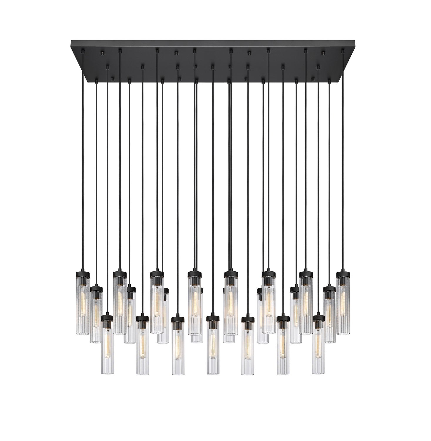 Z-Lite - 740P-23L-MB - 23 Light Linear Chandelier - Beau - Matte Black