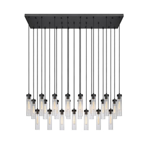 Z-Lite - 740P-23L-MB - 23 Light Linear Chandelier - Beau - Matte Black