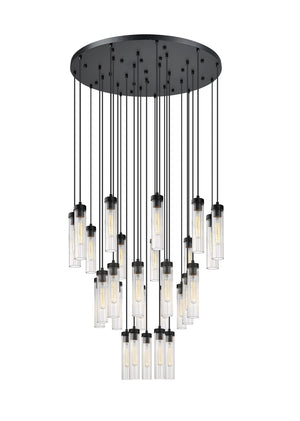 Z-Lite - 740P-27R-MB - 27 Light Chandelier - Beau - Matte Black