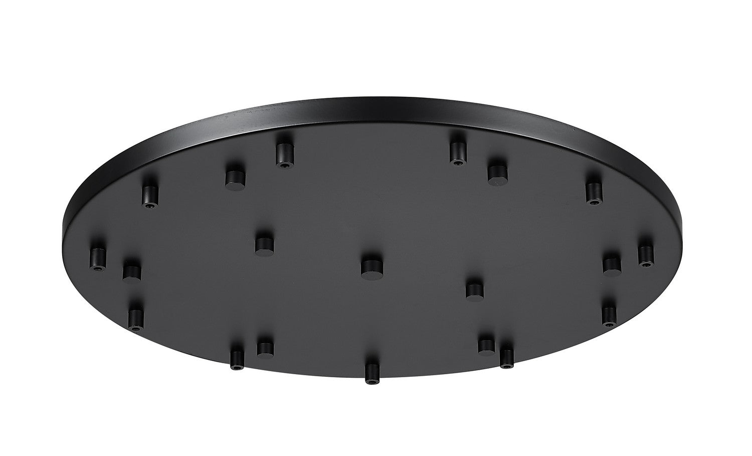 Z-Lite - CP2411R-MB - 11 Light Ceiling Plate - Multi Point Canopy - Matte Black