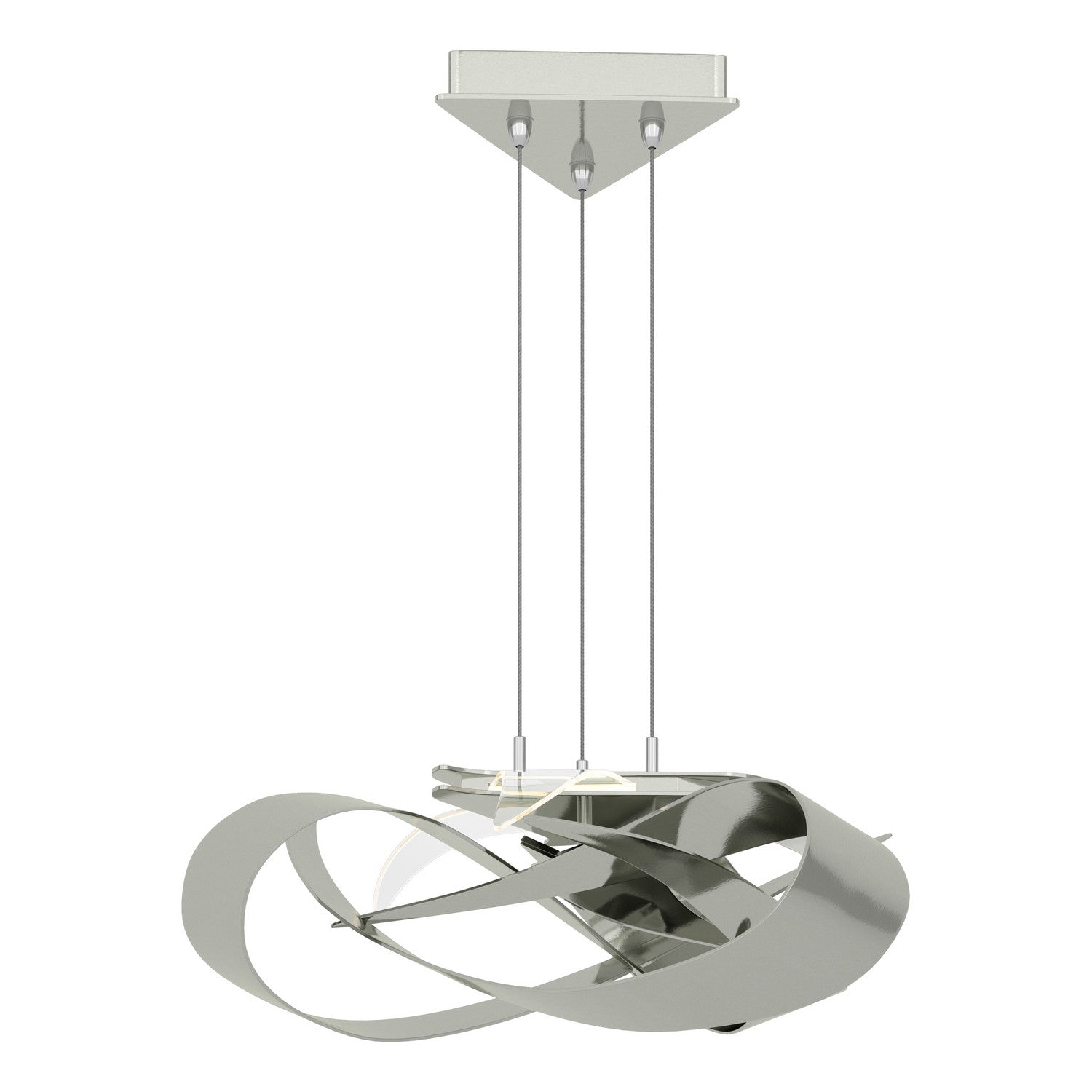 Hubbardton Forge - 136520-LED-STND-85 - LED Pendant - Flux - Sterling