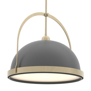 Hubbardton Forge - 137462-SKT-MULT-84-10 - One Light Pendant - Atlas - Soft Gold