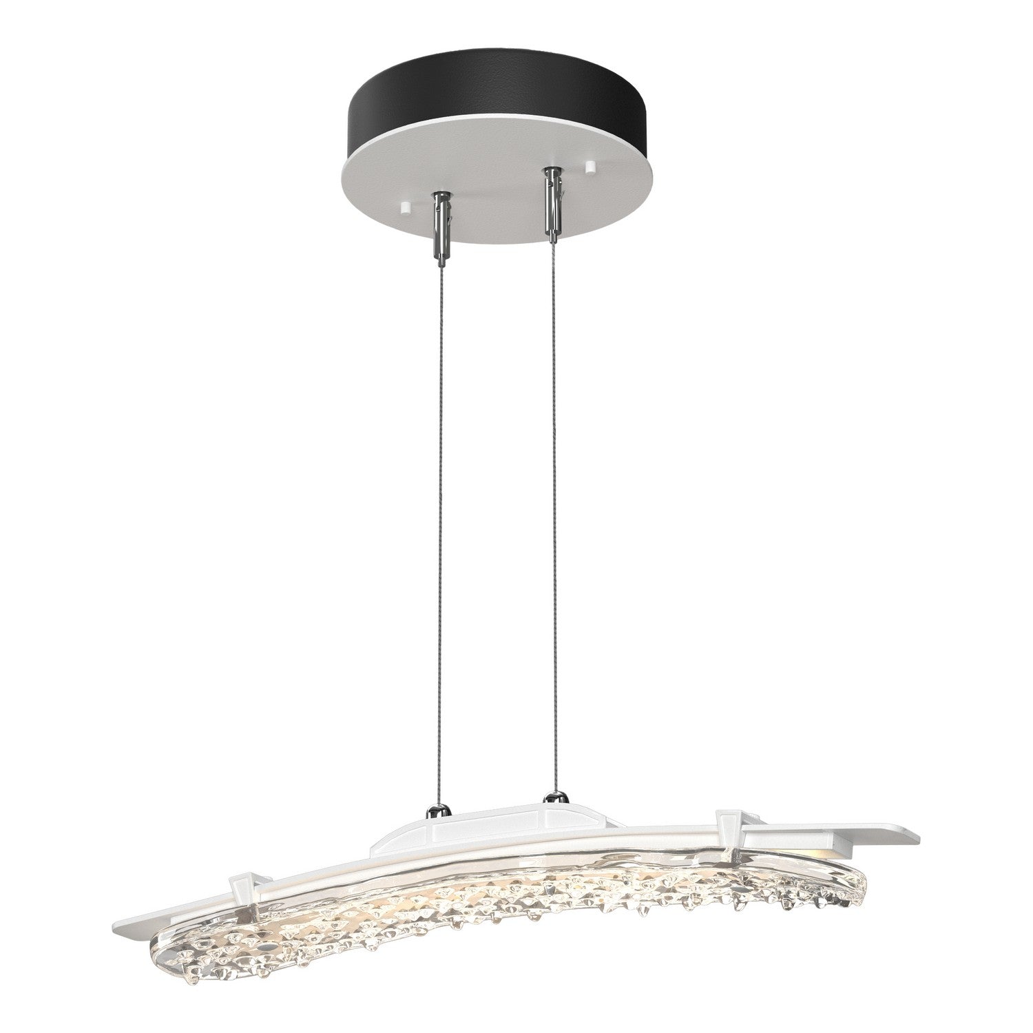 Hubbardton Forge - 137585-LED-STND-02-ZM0747 - LED Pendant - Glissade - White