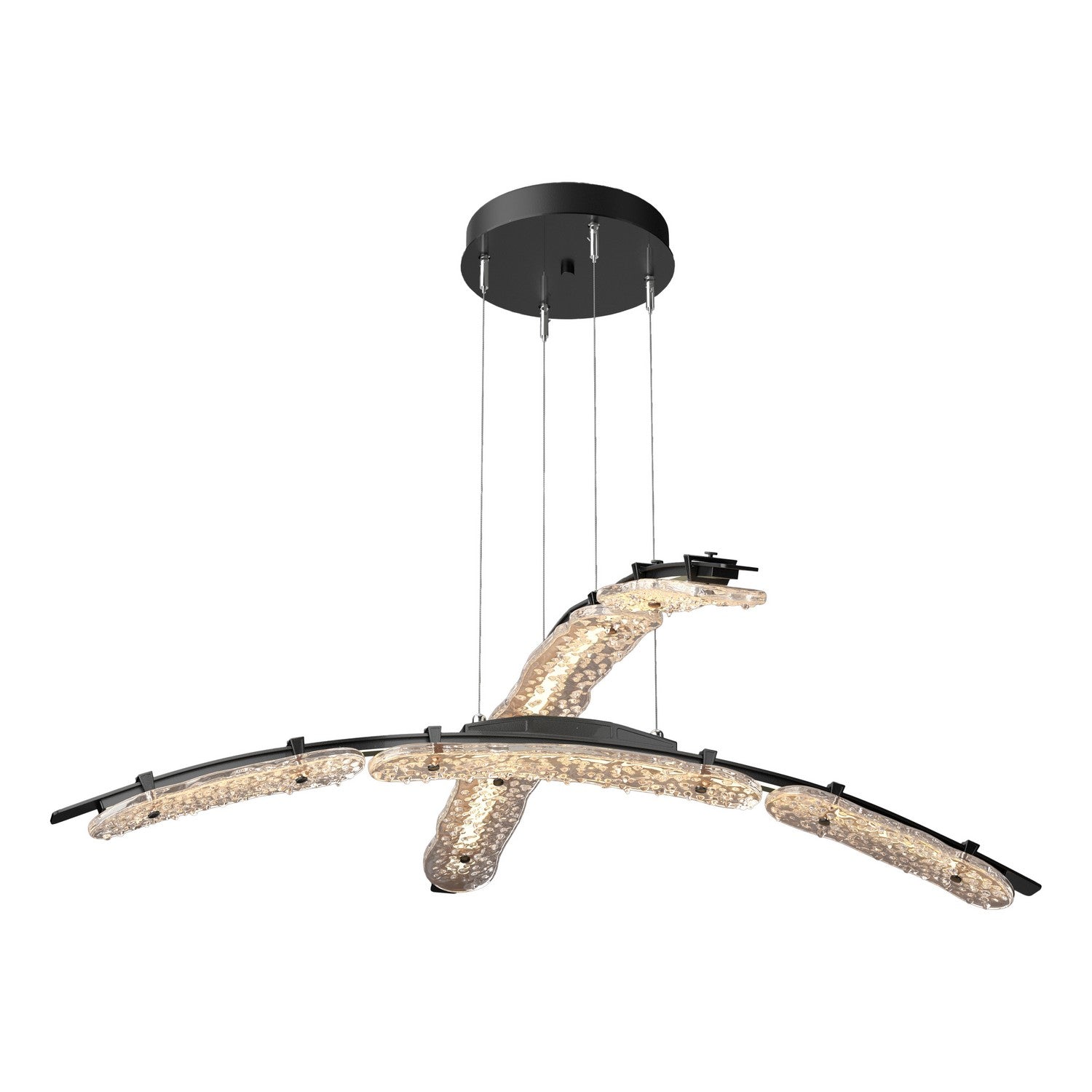 Hubbardton Forge - 137587-LED-STND-89-ZM0749 - LED Pendant - Glissade - Ink