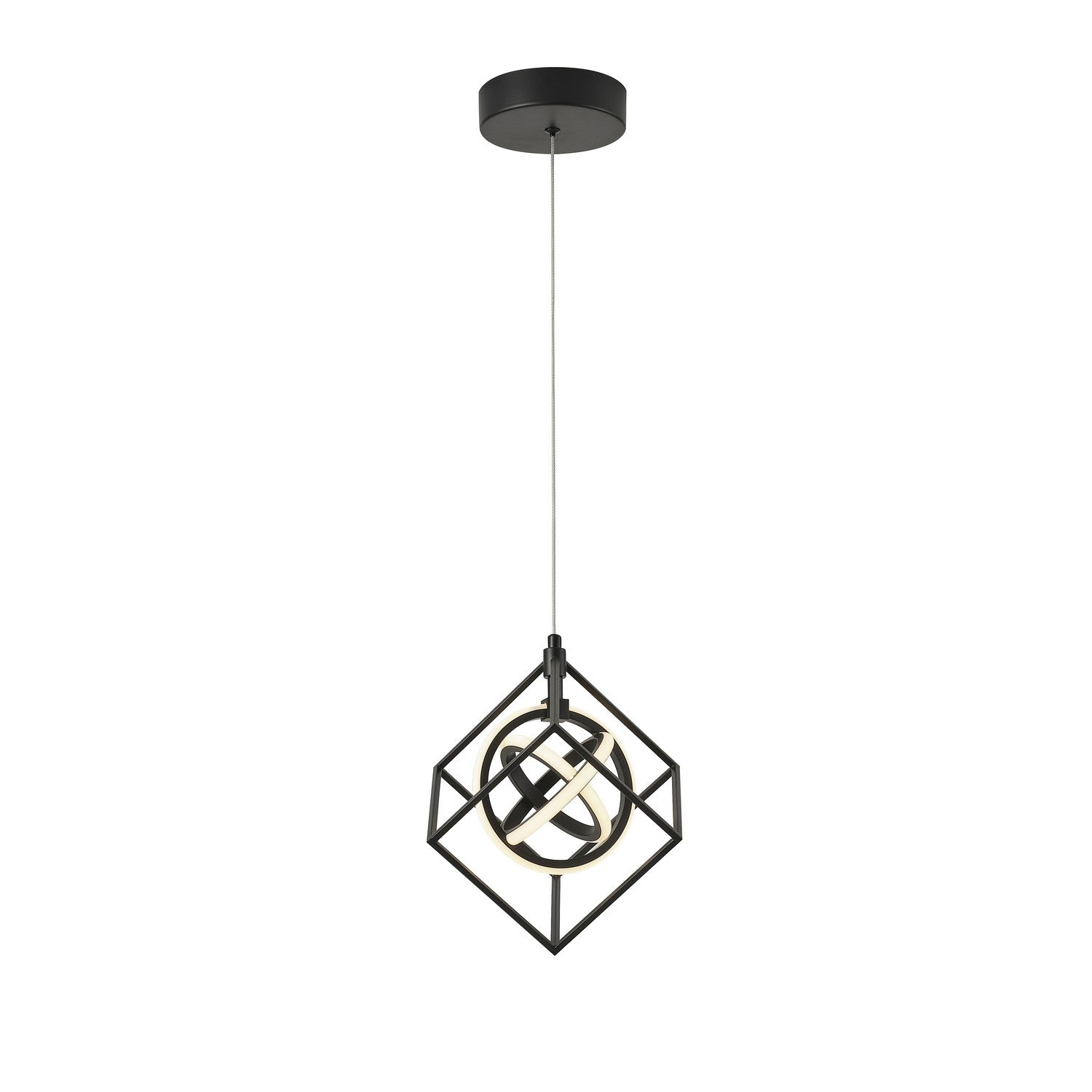 Artcraft - AC1011 - LED Pendant - Tulip - Matte Black