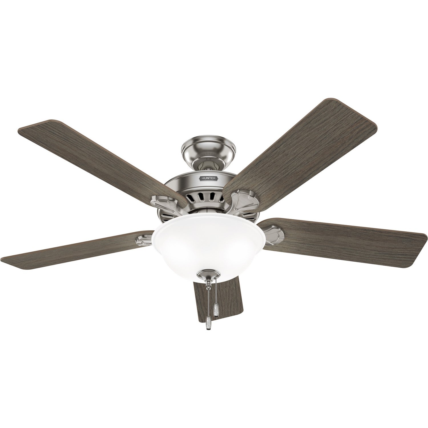 Hunter - 52725 - 52" Ceiling Fan - Pro's Best - Brushed Nickel