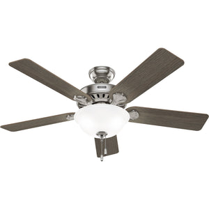 Hunter - 52725 - 52" Ceiling Fan - Pro's Best - Brushed Nickel