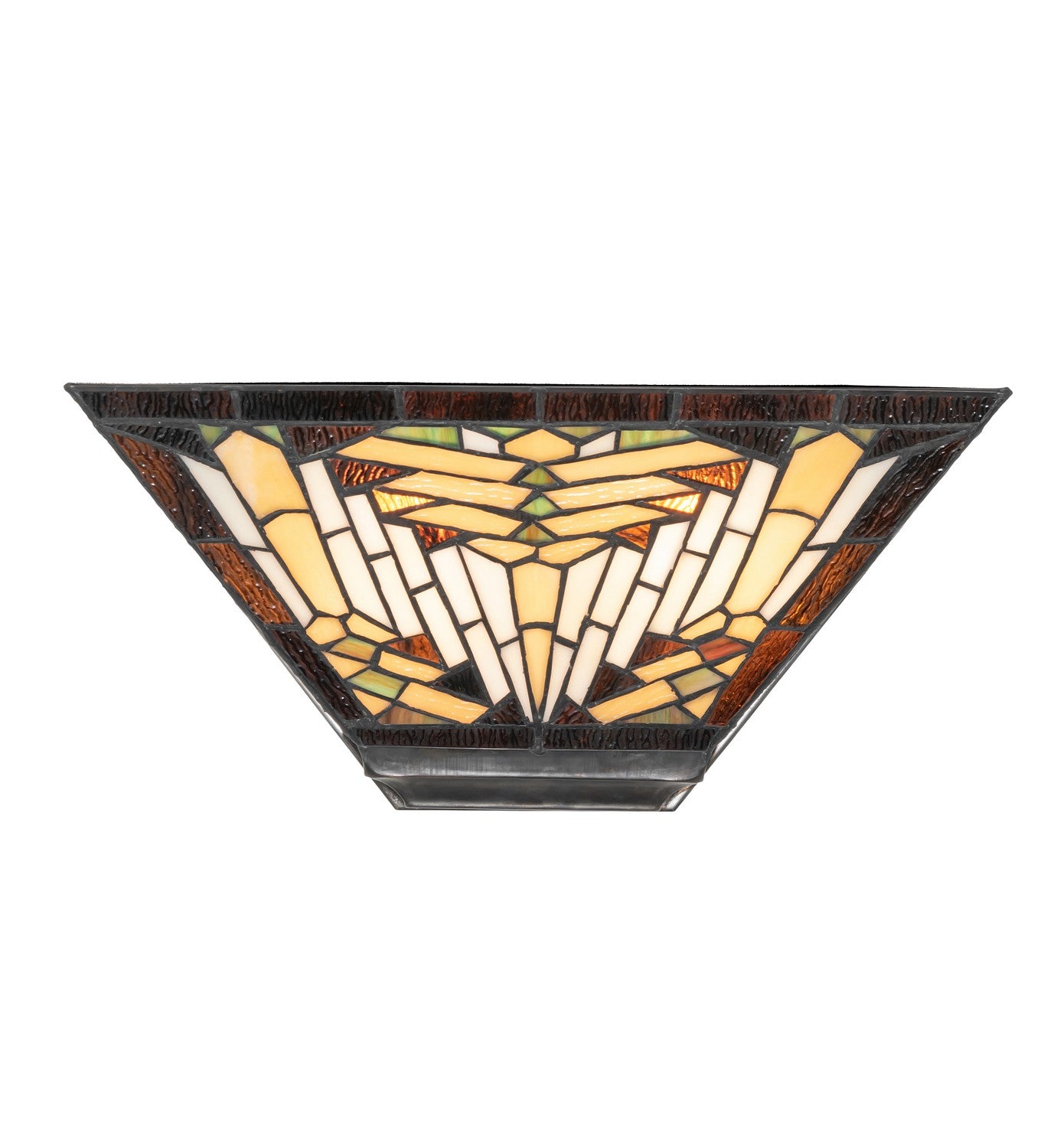 Meyda Tiffany - 177435 - Two Light Wall Sconce - Nuevo - Burnished Steel