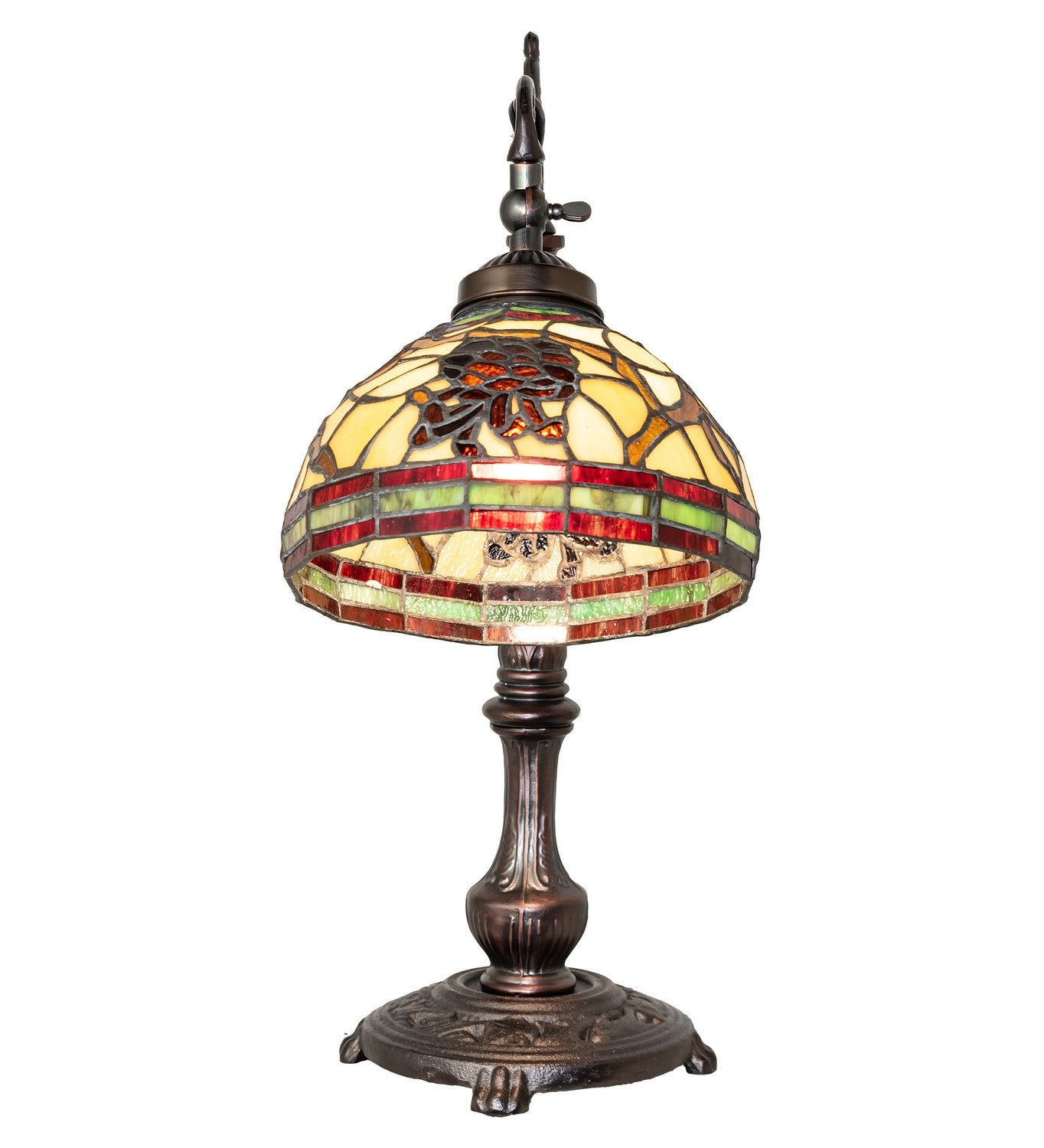 Meyda Tiffany - 244791 - One Light Table Lamp - Pinecone - Custom