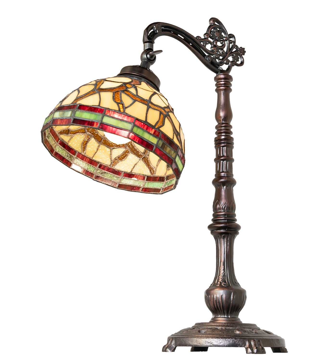 Meyda Tiffany - 244791 - One Light Table Lamp - Pinecone - Custom