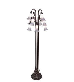 Meyda Tiffany - 251696 - 12 Light Floor Lamp - Gray - Mahogany Bronze