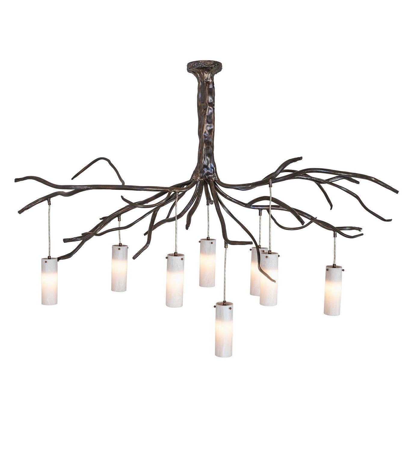 Meyda Tiffany - 260682 - LED Chandelier - Winter Solstice - Dark Burnished Antique Copper